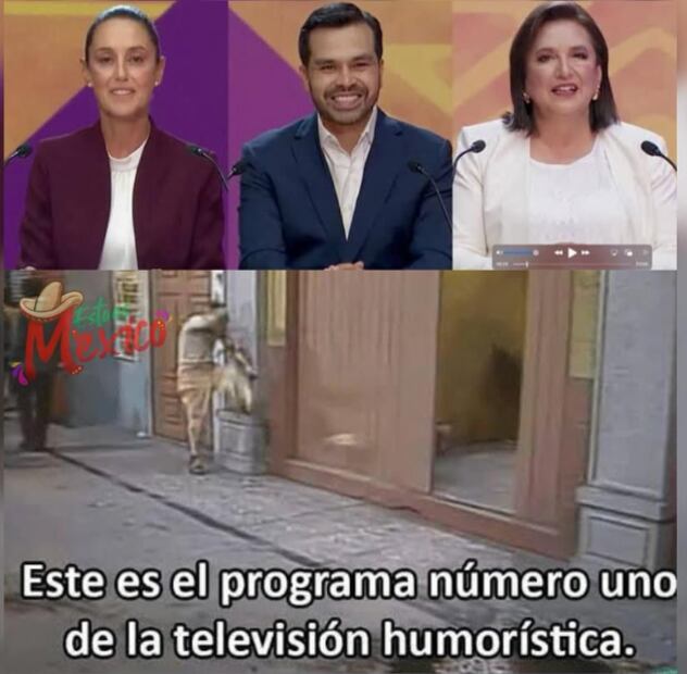 Memes Segundo Debate Presidencial. Foto: Captura de pantalla