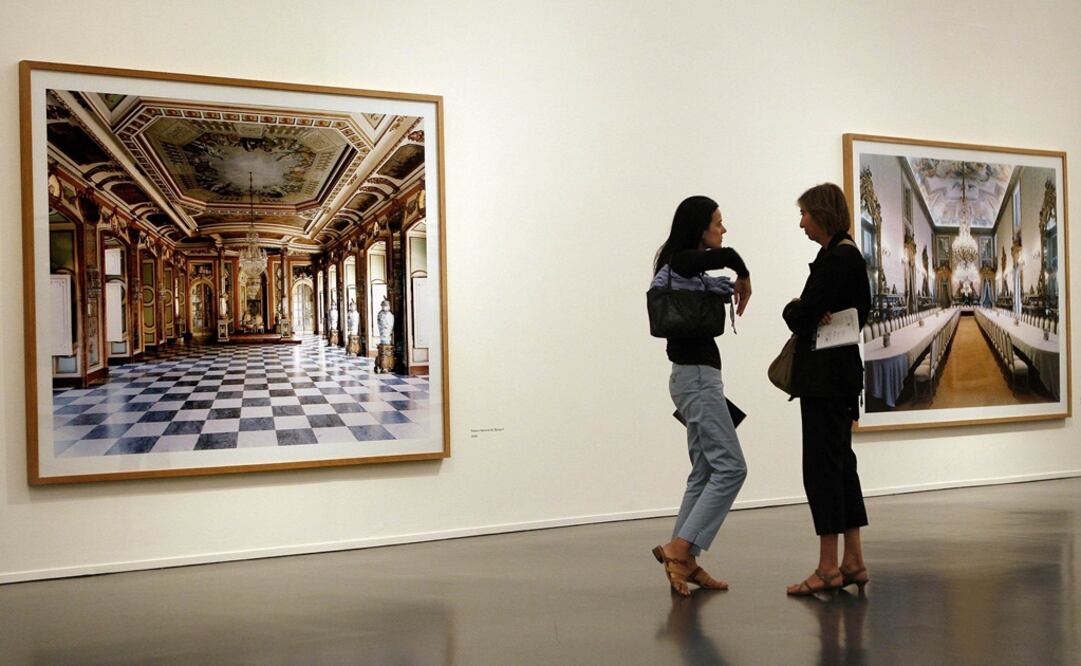 Candida Höfer ha retratado interiores de edificios de todo el mundo, como el Museo del Louvre y la Galería Uffizi. Foto: Archivo