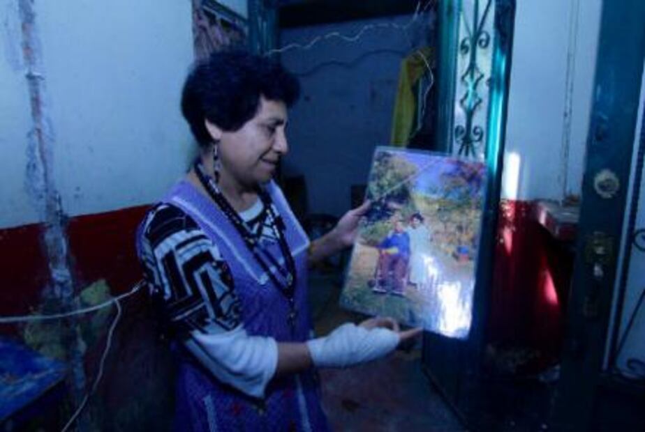 "Siento mucha tristeza acá nací y me quedé sin nada"