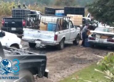 "Reviven" video en el que habitantes de Calpulalpan ordeñan un canal con diésel