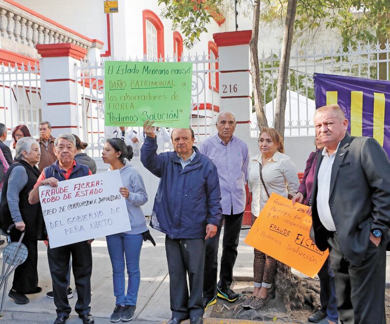 Un grupo de ahorradores afectados realizará una protesta hoy en la sede de la Comisión Nacional Bancaria y de Valores. ARCHIVO EL UNIVERSAL