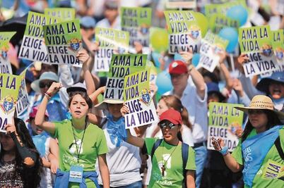 Marchan contra el aborto en el país