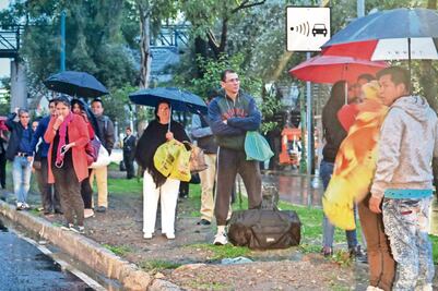 Tromba provoca caos e inundaciones en CDMX