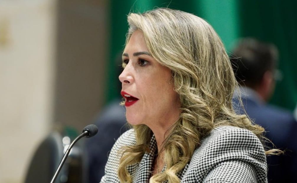 Paulina Rubio, vicepresidenta de la Cámara de Diputados. Foto: Especial