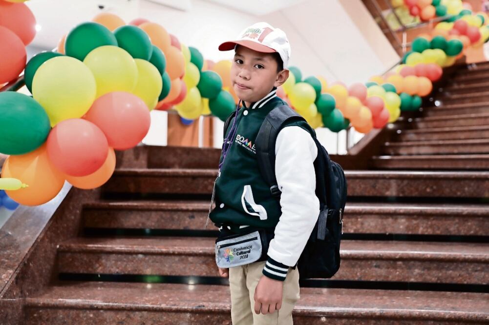Aplicado. Amauri Luna Mondragón obtuvo el mejor promedio en la Olimpiada Infantil del Conocimiento 2018. (IVÁN STEPHENS. EL UNIVERSAL)