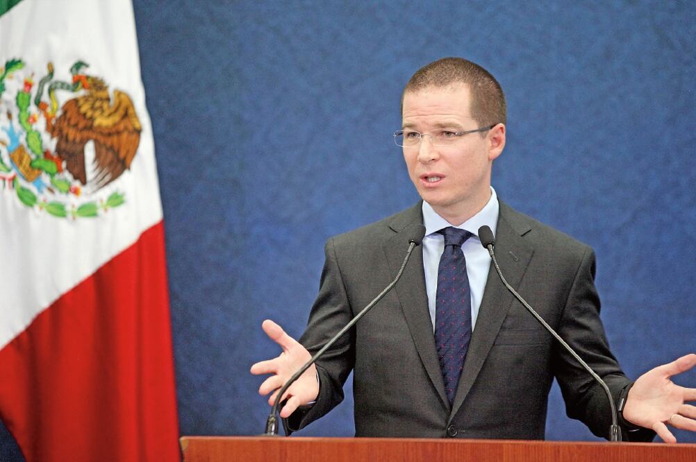 En el 25 Encuentro Nacional de Acción Juvenil en San Luis Potosí, Ricardo Anaya aseguró que el PAN volverá a la Presidencia en 2018 (ARCHIVO EL UNIVERSAL)