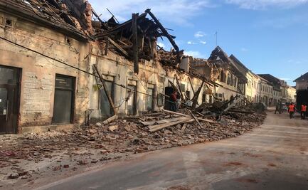 Muere una niña y se reportan daños materiales tras sismo de 6.4 en Croacia