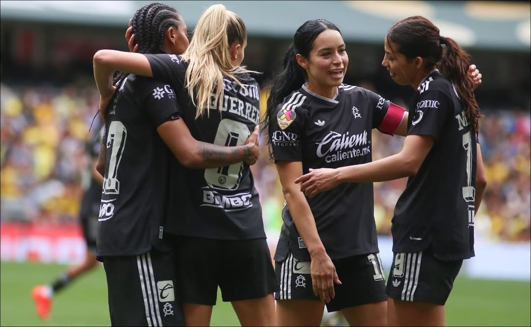 América Femenil le propinó diez goles a Cruz Azul en su vuelta al Estadio Banorte / FOTO: Carlos Mejía - EL UNIVERSAL