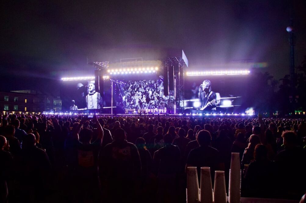 El último concierto de Oasis en México fue en el 2008. Foto: Germán Espinosa/EL UNIVERSAL.