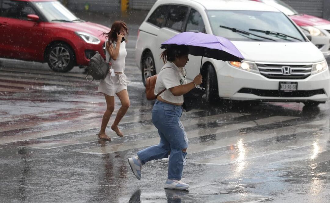 Lluvias continuarán el fin de semana en al menos 4 estados. Foto: Carlos Mejía/ EL UNIVERSAL