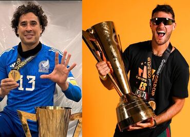 Memo Ochoa conoció a Santiago Giménez de niño y ahora fueron campeones en la Copa Oro