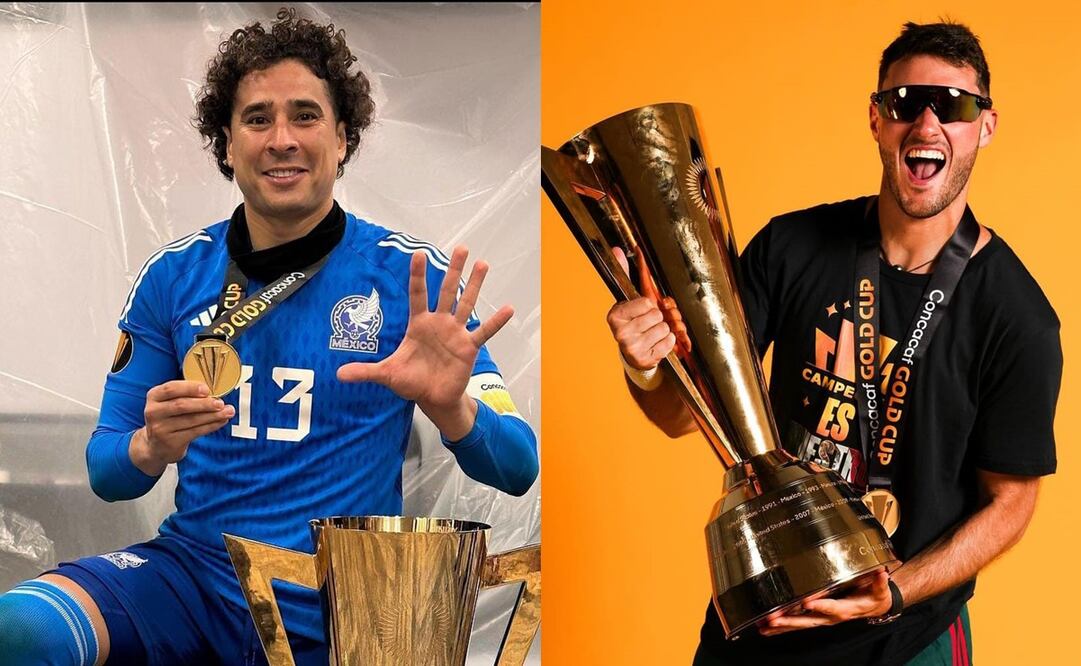 Memo Ochoa conoció a Santiago Giménez de niño y ahora fueron campeones en la Copa Oro