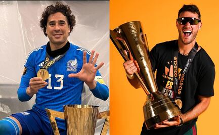 Memo Ochoa conoció a Santiago Giménez de niño y ahora fueron campeones en la Copa Oro