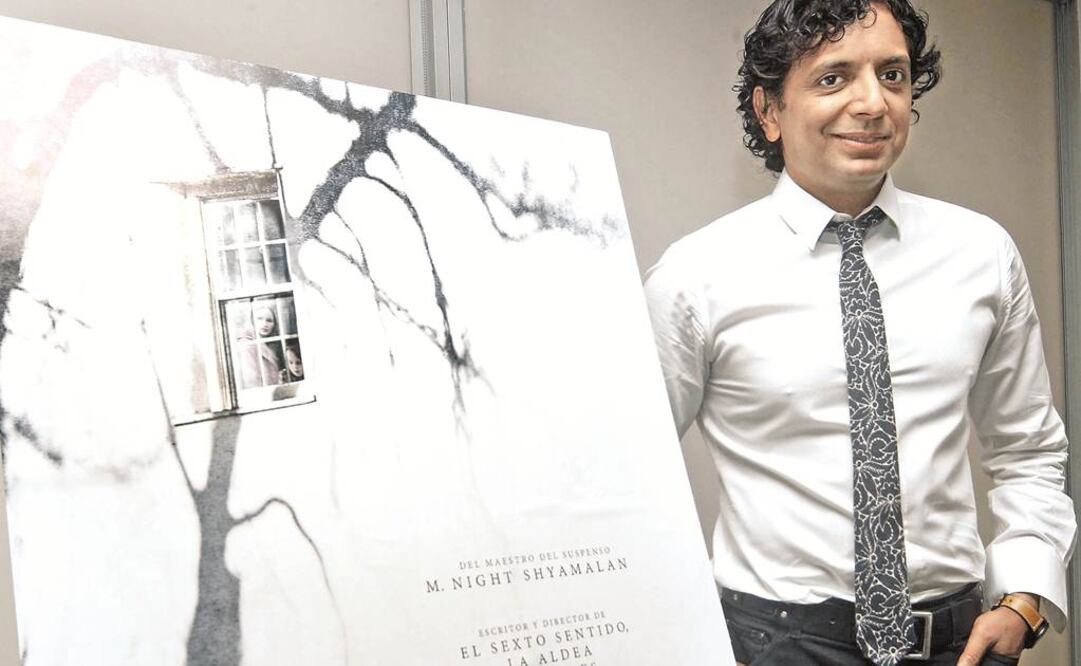 Shyamalan ofreció una charla en el Tag CDMX para presentar su nueva cinta de terror y suspenso 'The visit'