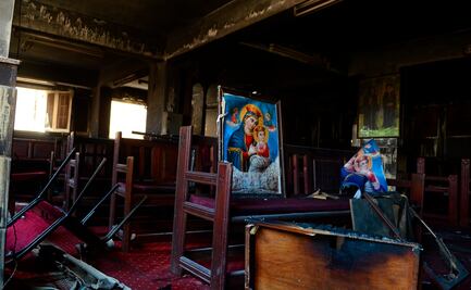 Incendio arrasa iglesia abarrotada en Egipto; reportan al menos 41 muertos 
