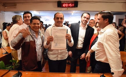 ​Cuauhtémoc Blanco se registra como candidato a la gubernatura de Morelos