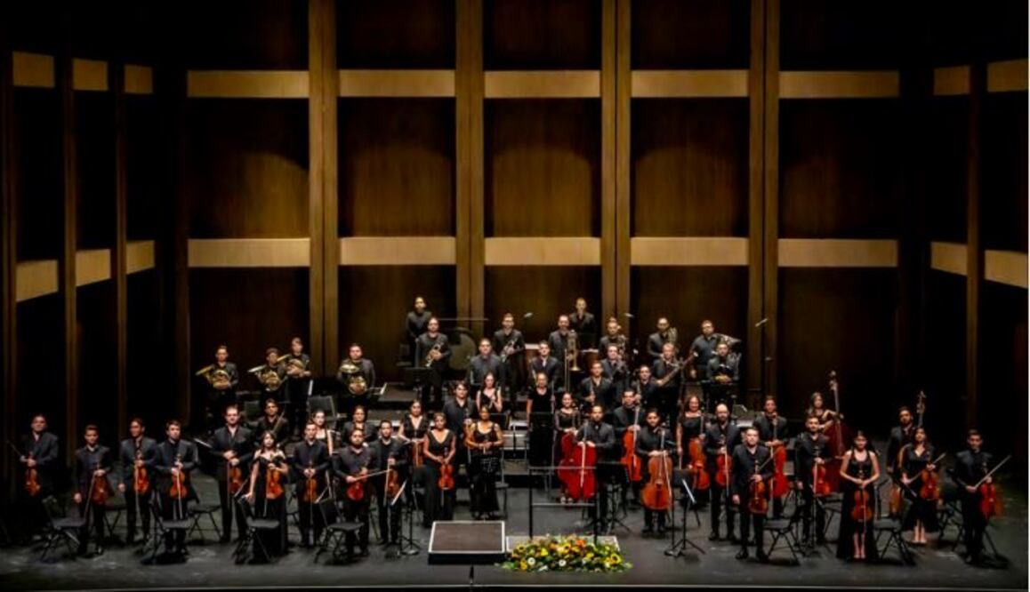 En la foto la OSA, misma que es dirigida por Rodrigo Macías./Conjunto Santander de Artes Escénicas