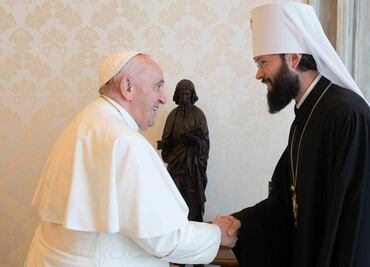 Papa Francisco se reúne con alto funcionario de Iglesia Ortodoxa rusa que justifica la invasión