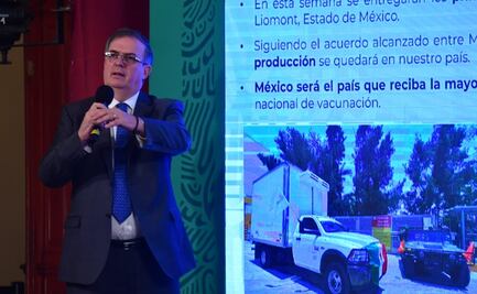 México es noveno lugar mundial en aplicación de vacunas antiCovid: Marcelo Ebrard