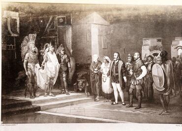 Hernán Cortés en los libros de texto