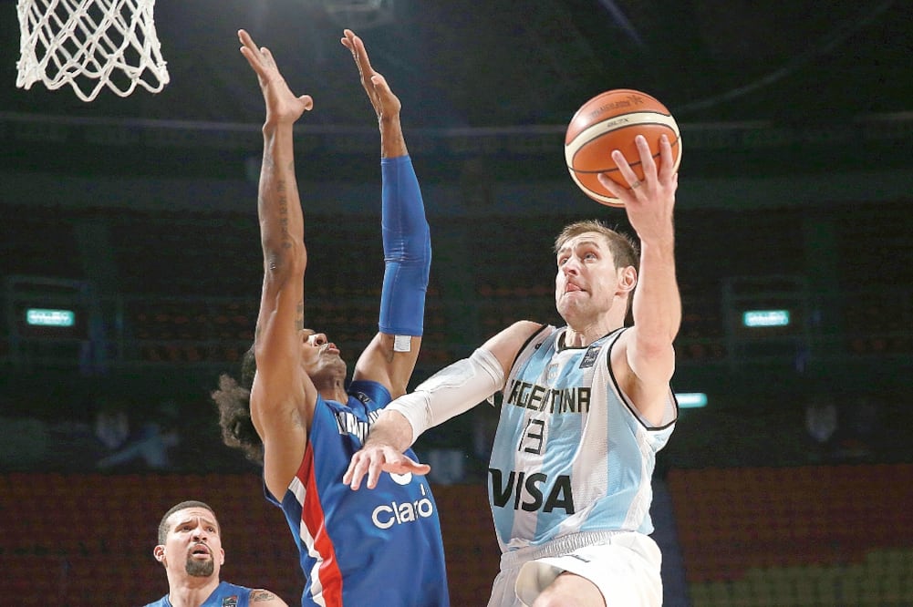 Andrés Nocioni fue el líder anotador del equipo pampero con 25 unidades, además tuvo cinco rebotes y dos asistencias (DANIEL CÁRDENAS. IMAGO 7)