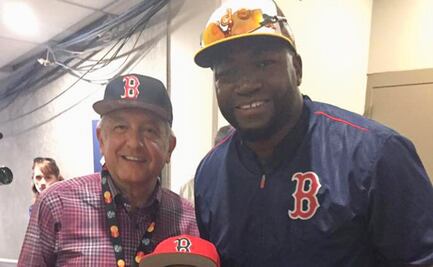 AMLO felicita a "Big Papi" por ser inducido al Salón de la Fama de las Grandes Ligas