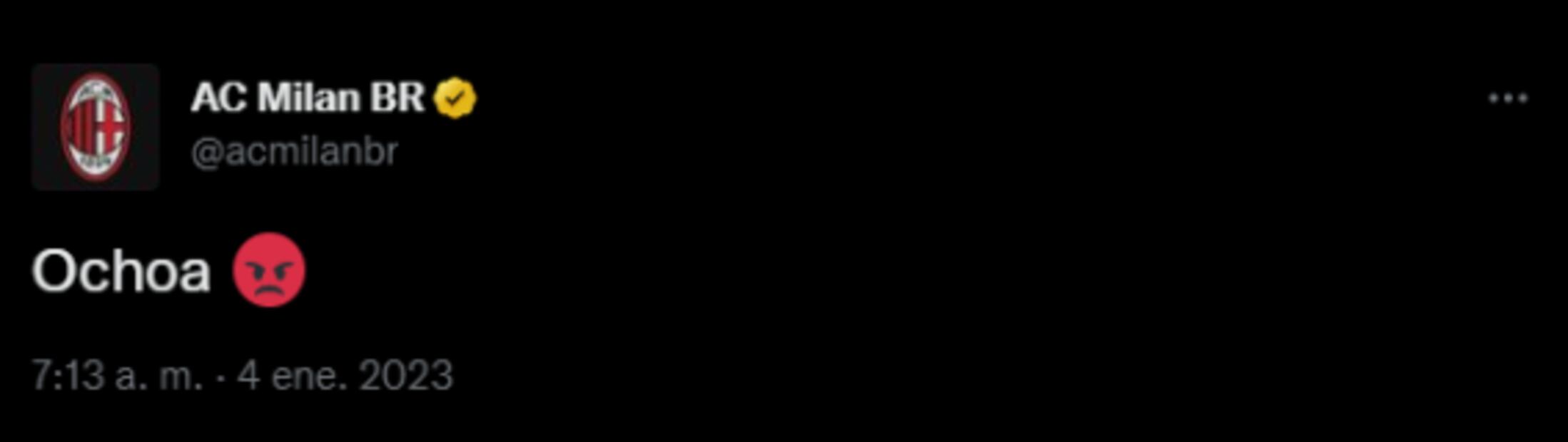 Guillermo Ochoa hizo enfurecer al Milan; este fue el motivo