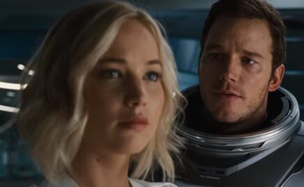 Jennifer Lawrence y Chris Pratt se enamoran en "Passengers"
