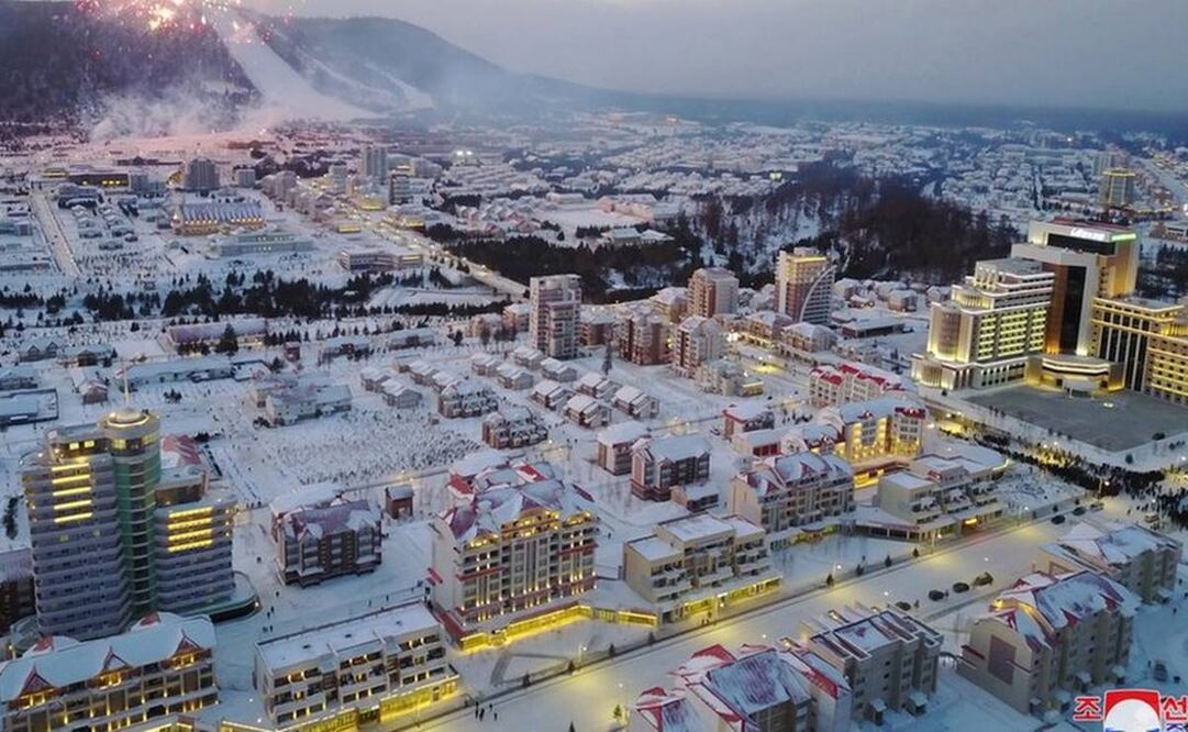 Samjiyon se supone que acoja a 4 mil familias, aunque no hay señal de que viva nadie ahí ahora mismo (Foto: Getty Images)