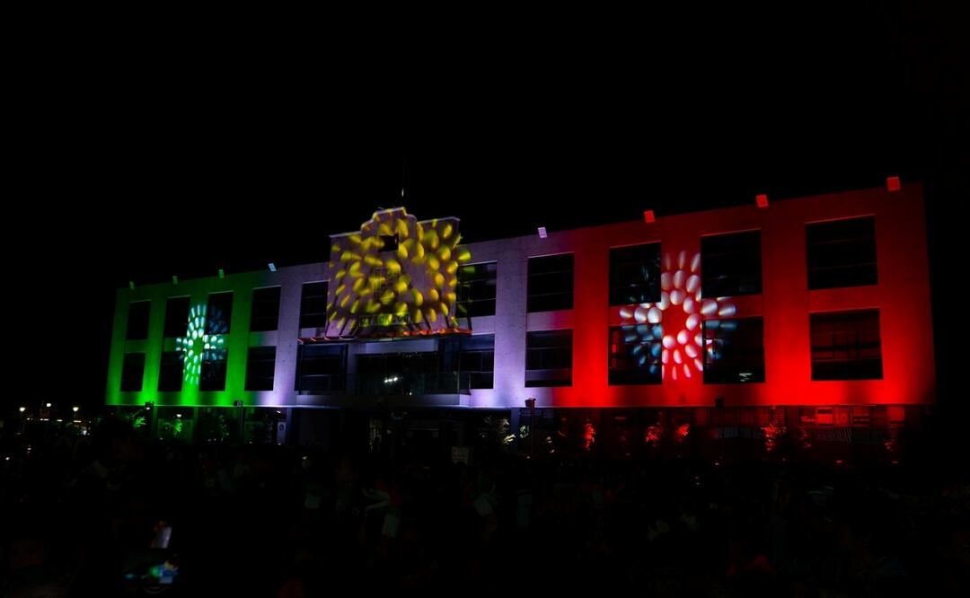 Explanada de la alcaldía Iztacalco en la CDMX. Foto: Facebook (Alcaldía Iztacalco)