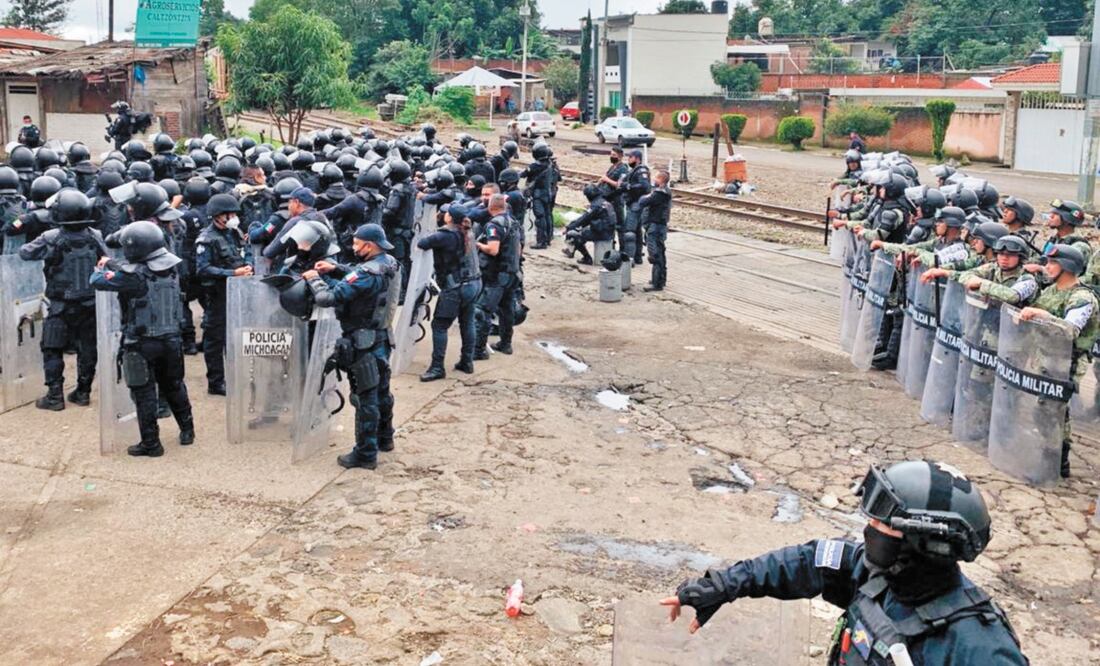 Durante y después del operativo no se reportaron heridos. LUCIO CHARBELL. EL UNIVERSAL