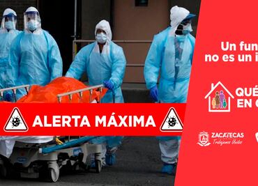 Alertan que Zacatecas entró a la etapa de mayor contagio de coronavirus