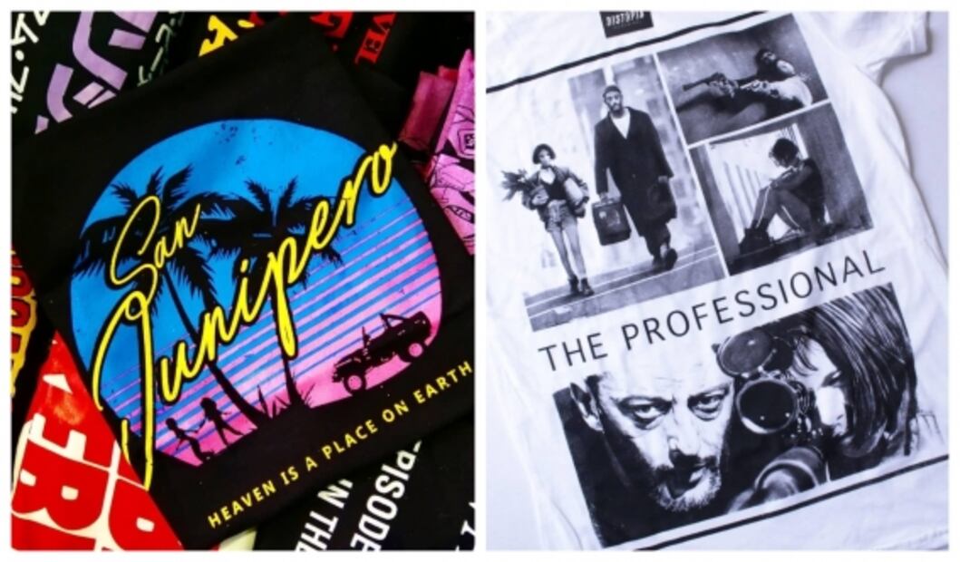 Así se llevan las camisetas estampadas en esta temporada 