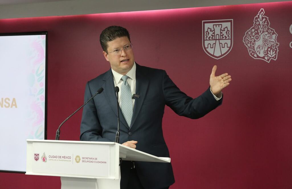 Pablo Vázquez, secretario de Seguridad Ciudadana (SSC)