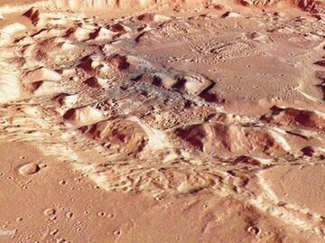 Intriga en Marte: ¿cráter de impacto o supervolcán?