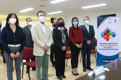 Presentan Pronunciamiento de Cero Tolerancia al Acoso y Hostigamiento Sexual ern IEA