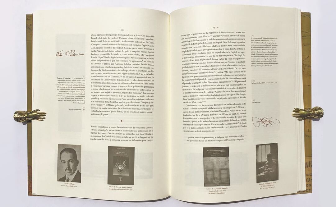 En Un acueducto infinitesimal. Ramón López Velarde en la Ciudad de México 1912-1921 (Calygramma), Lumbreras reúne crónica, biografía literaria, critica poética y ensayo histórico sobre el poeta. Fotos: CORTESÍA CALYGRAMMA