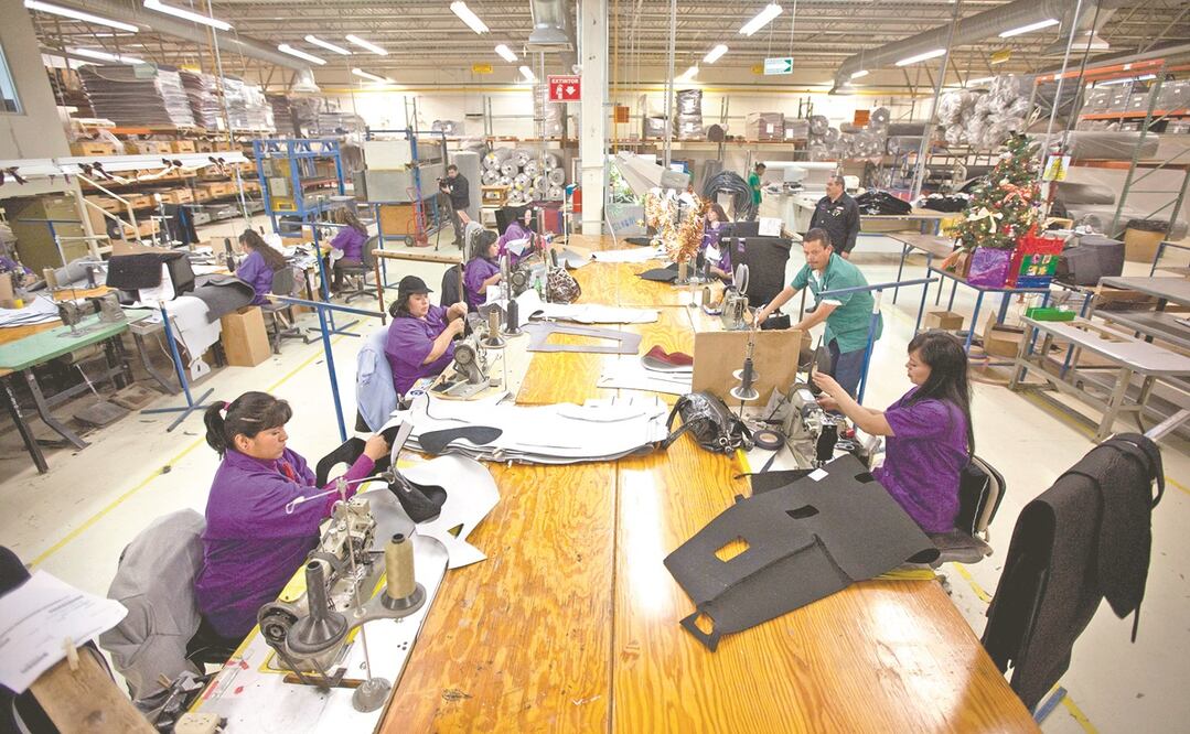 La industria manufacturera registra un avance durante mayo. Foto: ARCHIVO EL UNIVERSAL