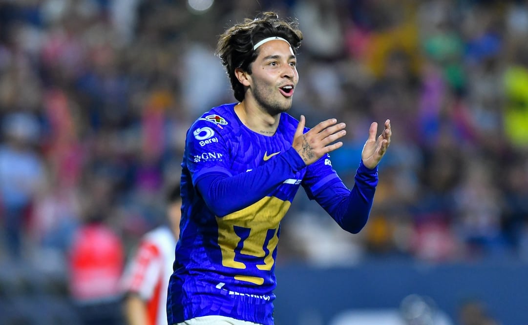 Pumas se impuso en San Luis. Jordan Carrillo fue uno de los anotadores. FOTO: IMAGO7