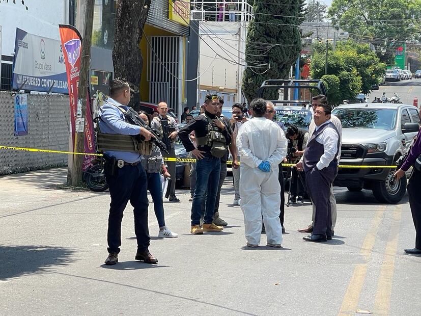 Ataque armado contra el líder estatal del PVEM, Faustino Javier Estrada. Foto: Justino Miranda/El Universal