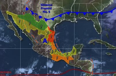 Prevén más tormentas y granizadas en Tamaulipas