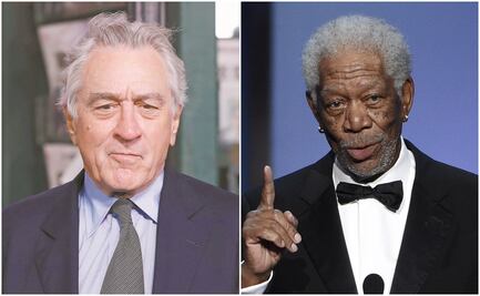 Robert De Niro y Morgan Freeman piden a estadounidenses usar cubrebocas