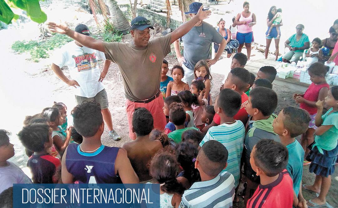 Héctor Silva, responsable de la Casa Senda de Vida, destaca que la política migratoria de Donald Trump ha sido muy dura y agresiva. Foto: SANDRA TOVAR. EL UNIVERSAL