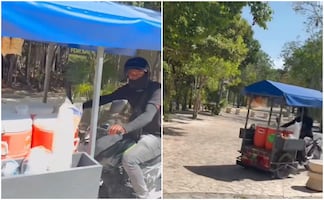 VIDEO: Argentino corre a vendedor mexicano de fraccionamiento privado en Tulum; “Acá no vives tú”