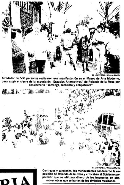 Cuando la Virgen de Guadalupe de Rolando de la Rosa fue censurada en el MAM