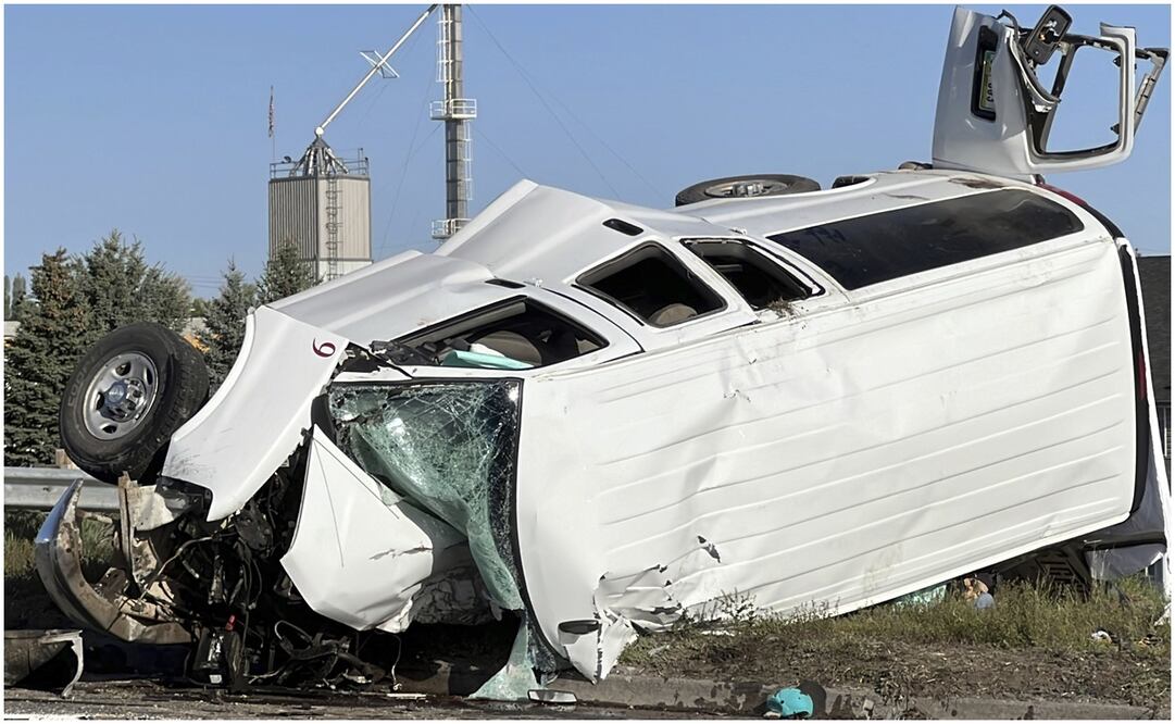 Accidente de Idaho deja a 6 trabajadores mexicanos muertos. Foto: AP