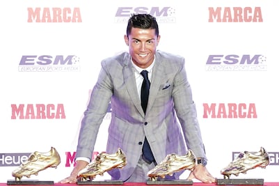 Cuarta Bota de Oro para ‘CR7’