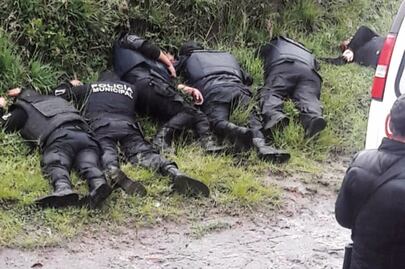 Huachicoleros matan a 6 policías en Amozoc