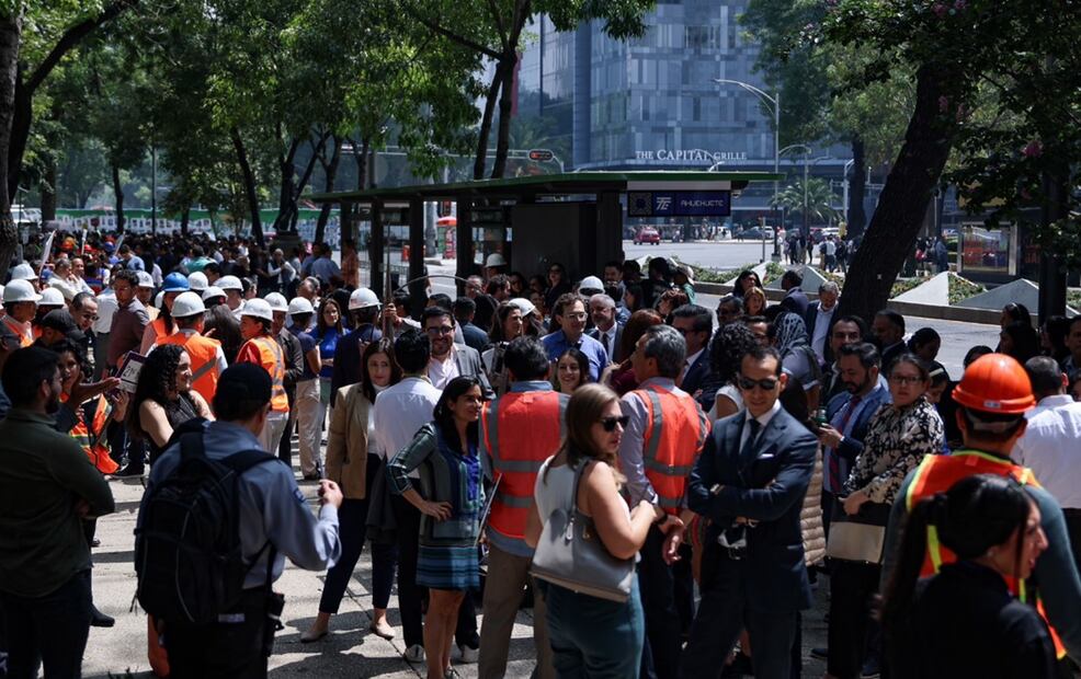 Simulacro de sismo 2024. Foto: Hugo Salvador/EL UNIVERSAL