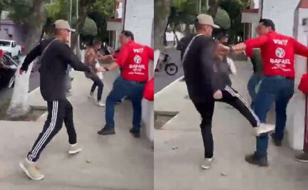 VIDEO: Agreden a Rafael Montiel, candidato en Cuajimalpa, durante actividades de campaña; PRI responsabiliza a Morena 